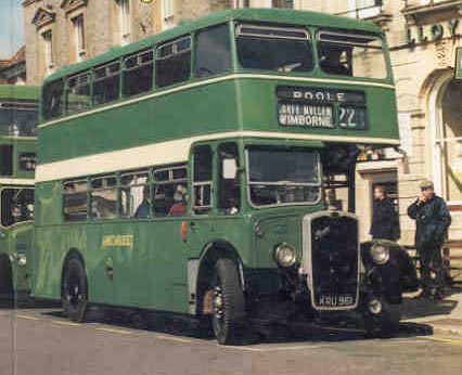 Bristol Tramways Double-Decker Bus c.1953